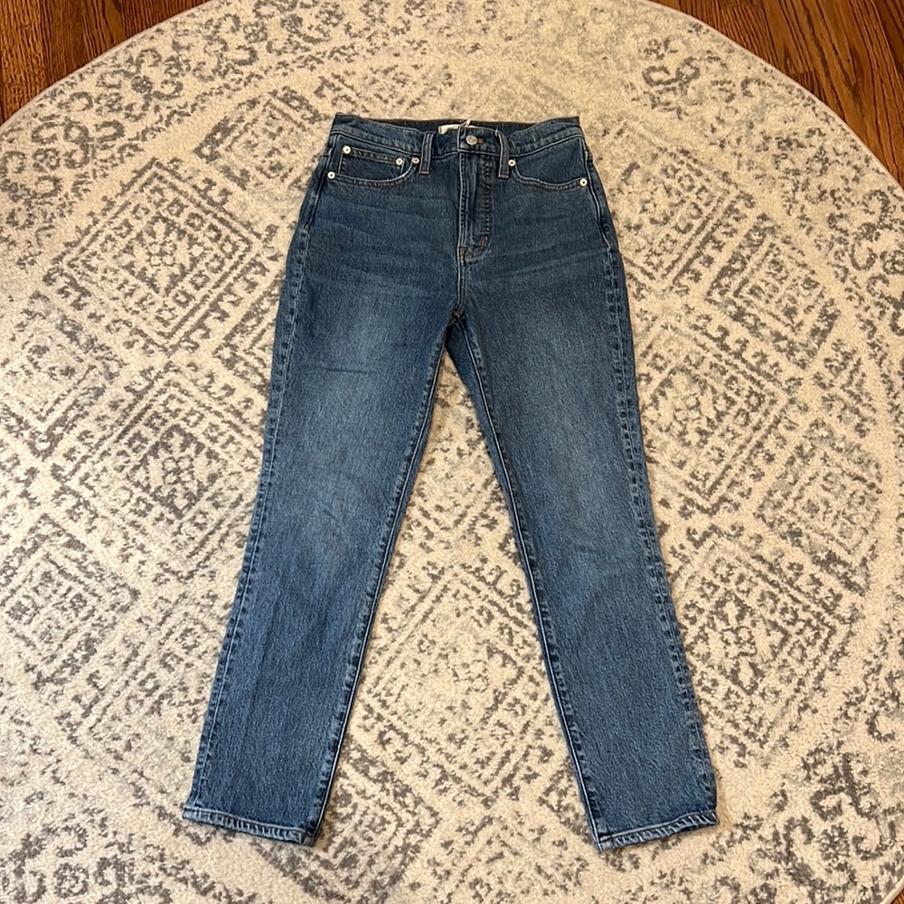Madewell The Perfect Vintage Straight Leg Jean Size 25